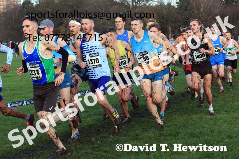 Senior Men and Under-23s, 2023 British Athletics Cross Challenge, Sefton Park, Liverpool. Photo: David T. Hewitson/Sports for All Pics